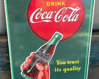 Ande Rooney Coca Cola Sign