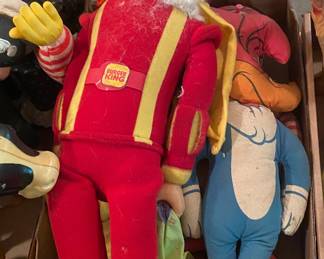 Burger King and McDonalds Dolls