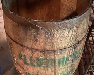 Stenciled Barrel