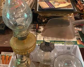 Assorted Oil Lamps