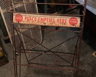 Vintage Coca Cola Store Rack