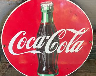 Porcelain Coca Cola Sign