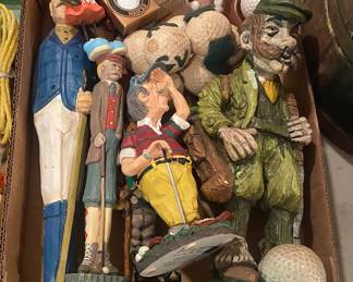 Golfer Figurines