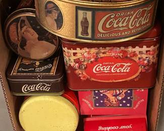 Coca Cola Tins and Premiums