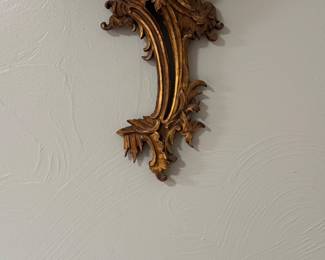 Gold Gilted Baroque Sconces