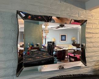 Sterling Cornered Mirror