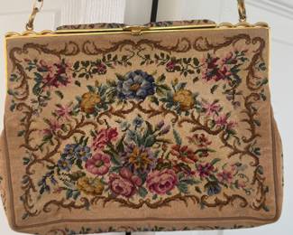 Vintage Tapestry Purse