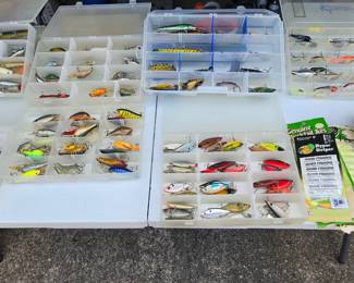 Fishing lures etc