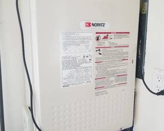 Navien Model NR111-DV gas tankless hot water heater mfg. 5/2010
