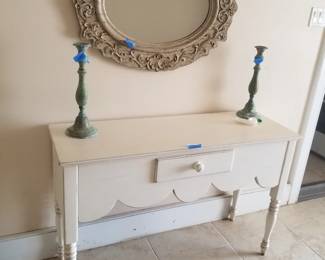 Sideboard; mirror