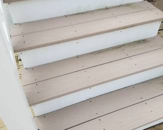 Tan Trex decking