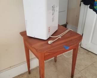 Dehumidifier; end table - two available