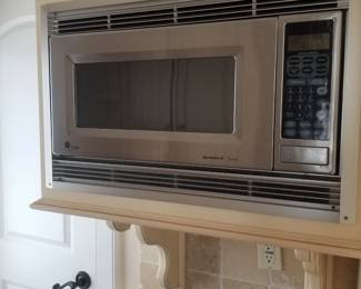 GE Profile microwave oven mfg. 11/2026