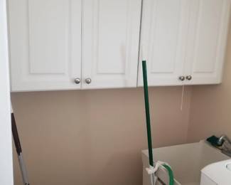 Laundry room cabinets