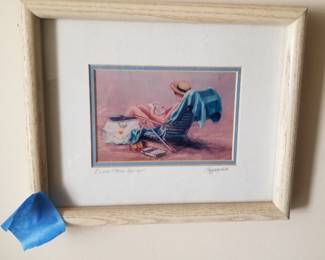 Signed artwork