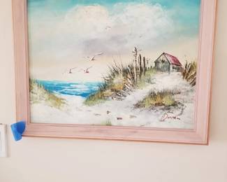 Beach scene