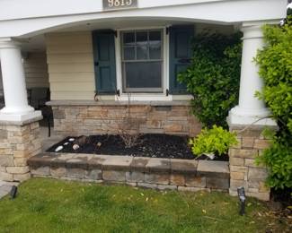 Shutters; hardscape elements