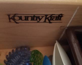 Kitchen cabinetry by Kountry Kraft