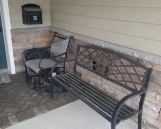 Aluminum bench 