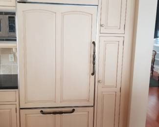 GE Monogram refrigerator; pantry