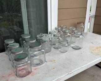 Lots of Glassware for storage!