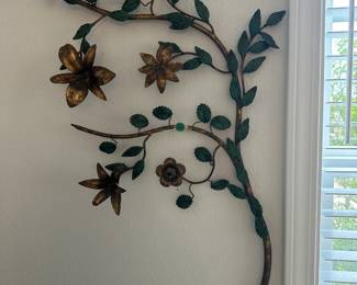 Vintage Metal wall hanging from 1960s