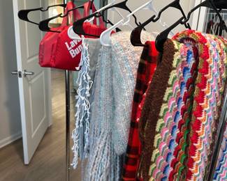 Vintage handmade, Wool plaid from Scotland