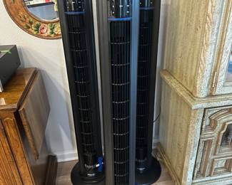 3' tall tower fans