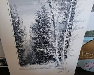Tom LeGault Winter Scene - 