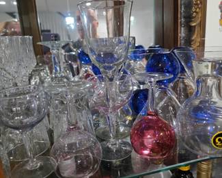 Variety of Glasses many sets