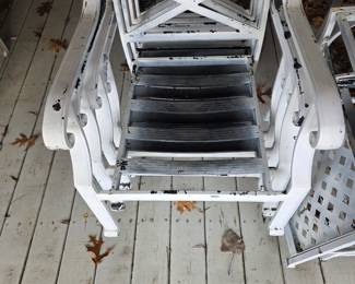 Metal MC outdoor chairs