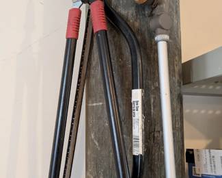 saw and lopping shears