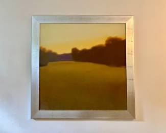 Stephen Bach oil on canvas painting