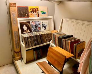 Tons of records. Half are rock from the 60’s-80’s, and half are classical