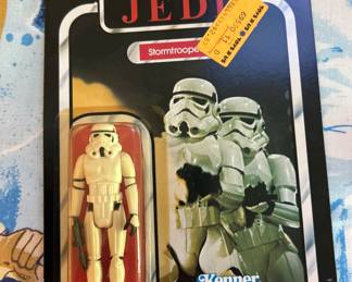 Star Wars Action Figure with unpunched stock card