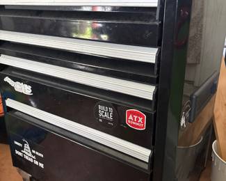 Tool chest with power strip