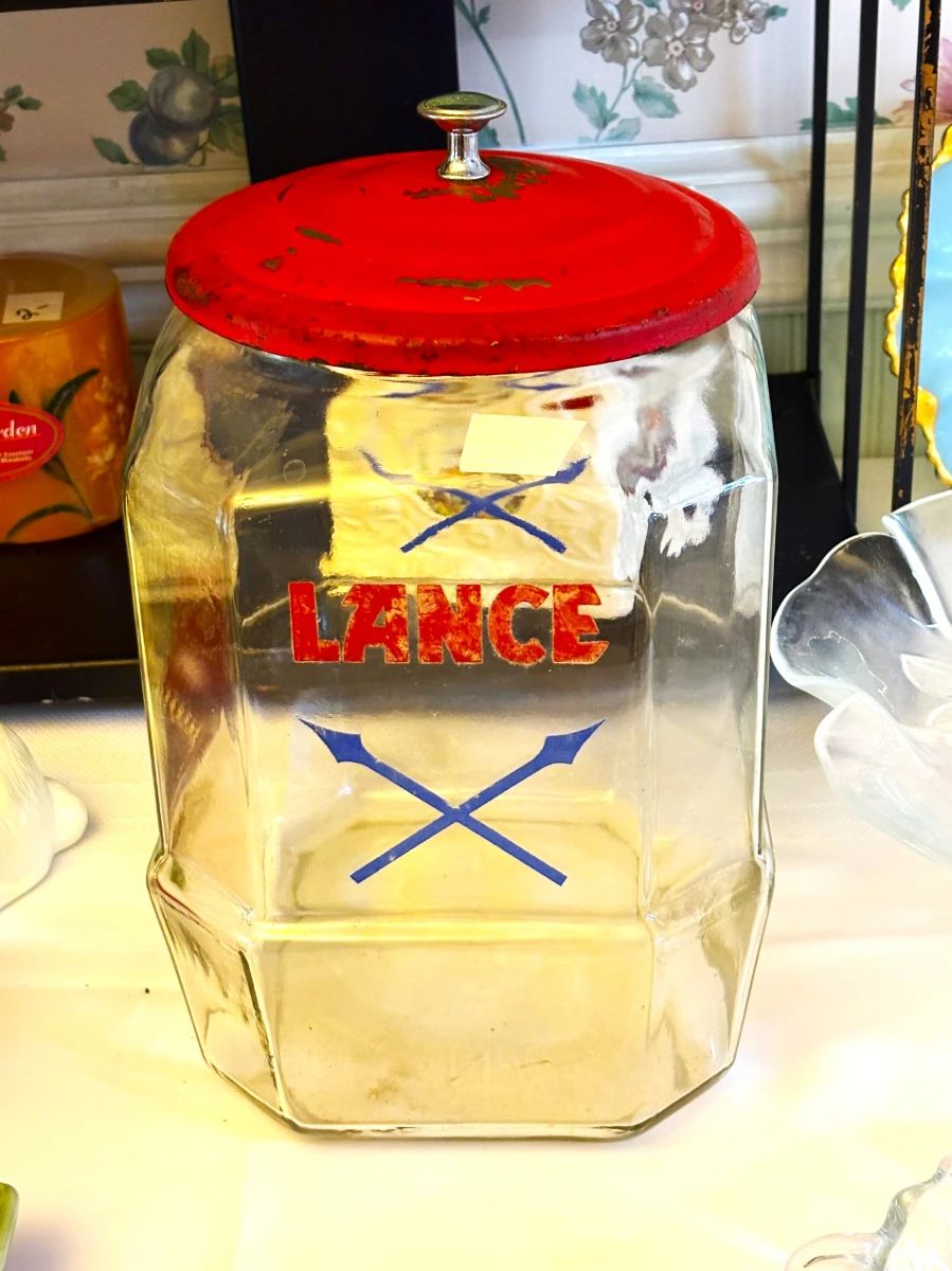 Lance and Golden Flake canisters