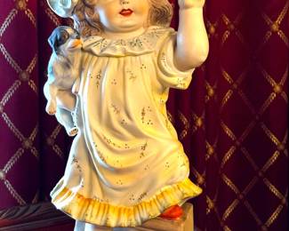 Antique German Gebruder Heubach bisque porcelain figurine