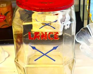 Lance and Golden Flake canisters