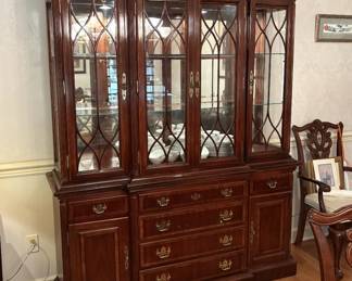 Traditional dining room furniture - china cabinet
