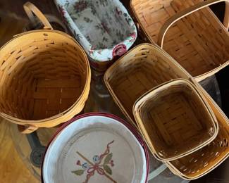 A lot of Longaberger