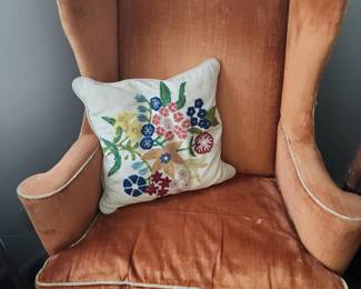 Crushed Velvet Chair