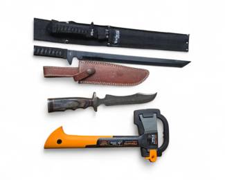 Knives and Hatchet