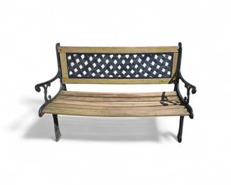 Outdoor bench