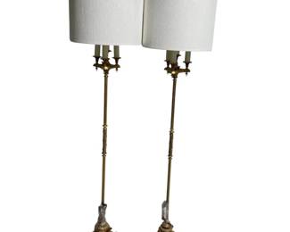 l tall Brass Floor Lamps
