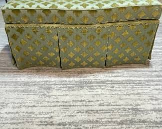 f Upholstered Storage Bench Ottoman Flip Top Blanket Chest