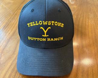c Yellowstone Dutton Ranch Black Mesh Back Hat