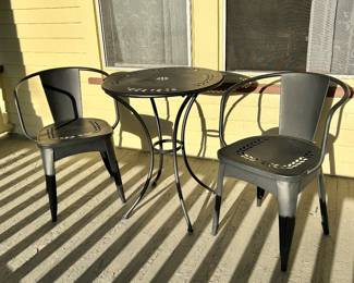 Patio table and chairs