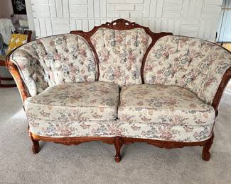 Vintage matching loveseat