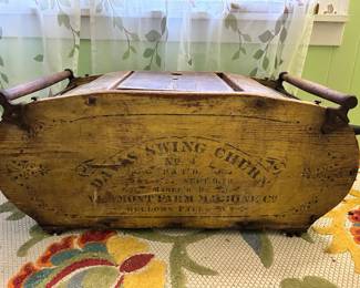 Vintage butter churn